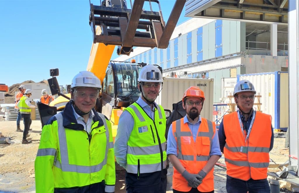 Visite presse - chantier Nantes