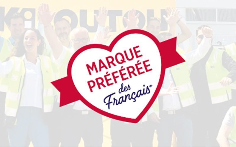 Kiloutou, voted Favourite Brand of the French® in the “professional construction equipment rental companies” category