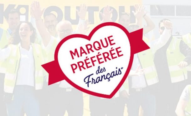 Kiloutou, voted Favourite Brand of the French® in the “professional construction equipment rental companies” category