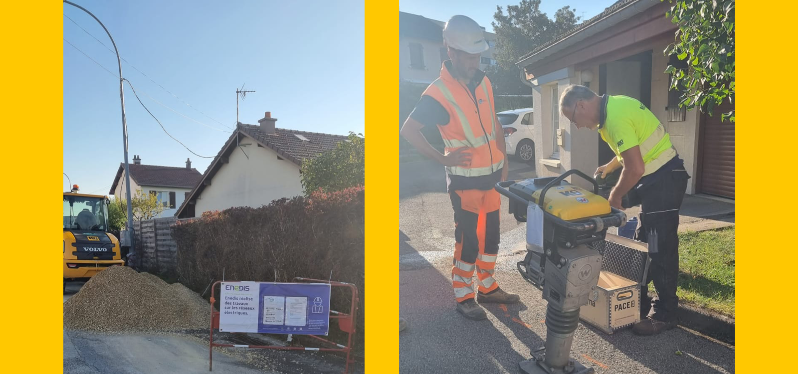 Kiloutou continues to support Enedis at a low-carbon worksite in Pontarlier
