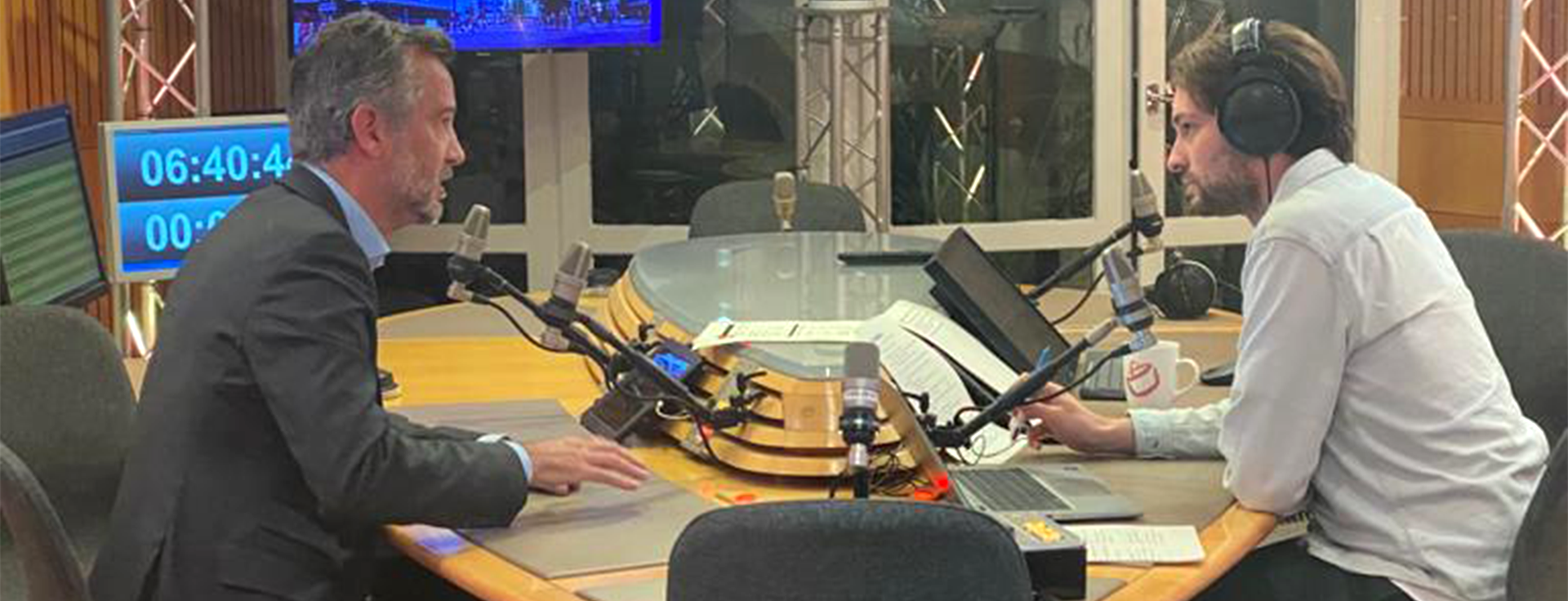 Olivier Colleau, interviewed on Radio Classique