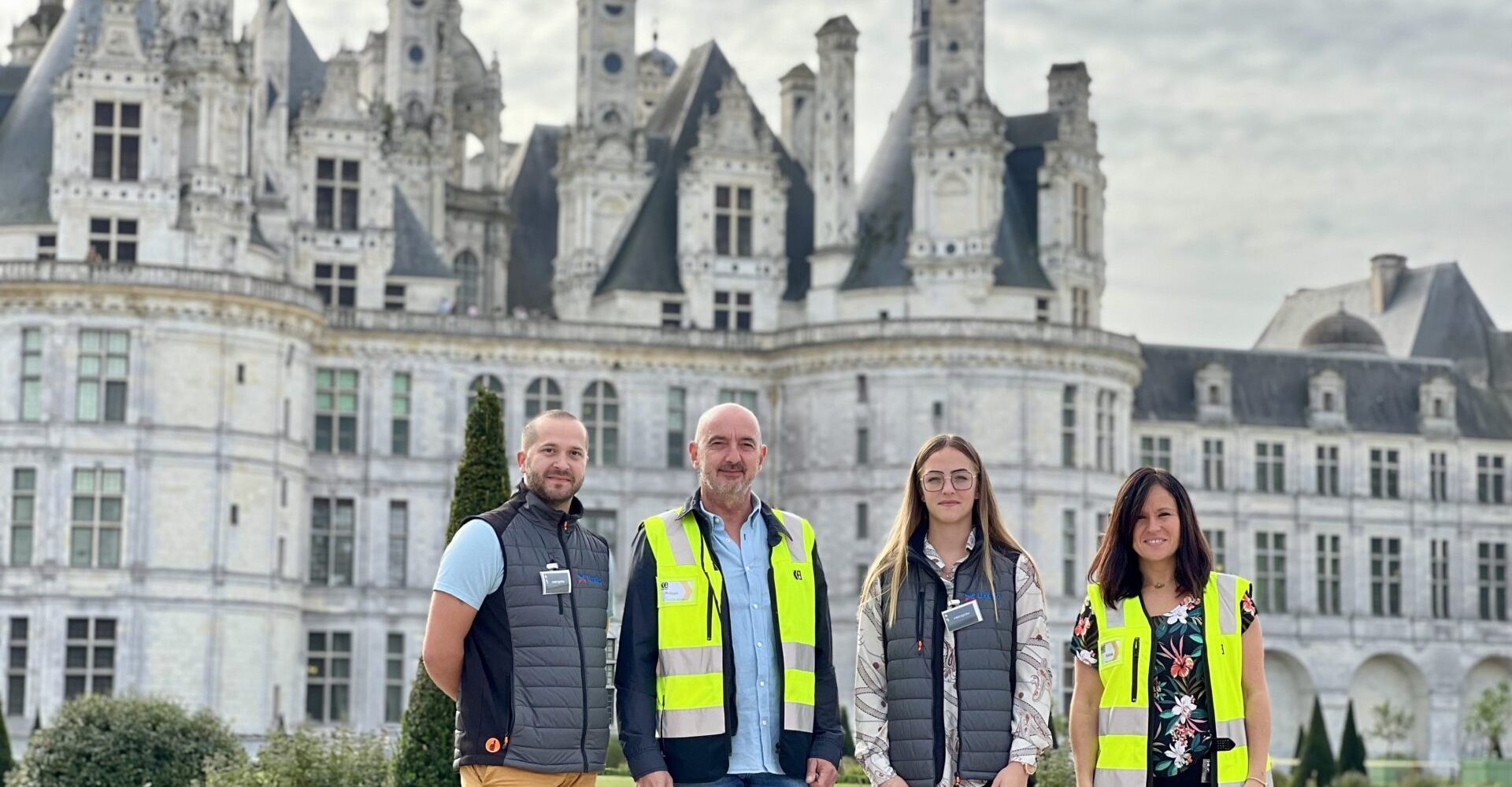 Du jaune au Château de Chambord !
