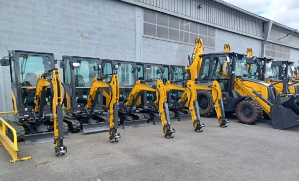 Between 2022 and 2023, CASE is supplying 27 14t and 25t machines to Kiloutou