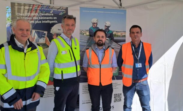 First “retrofit” telehandler tested on a large-scale French construction site