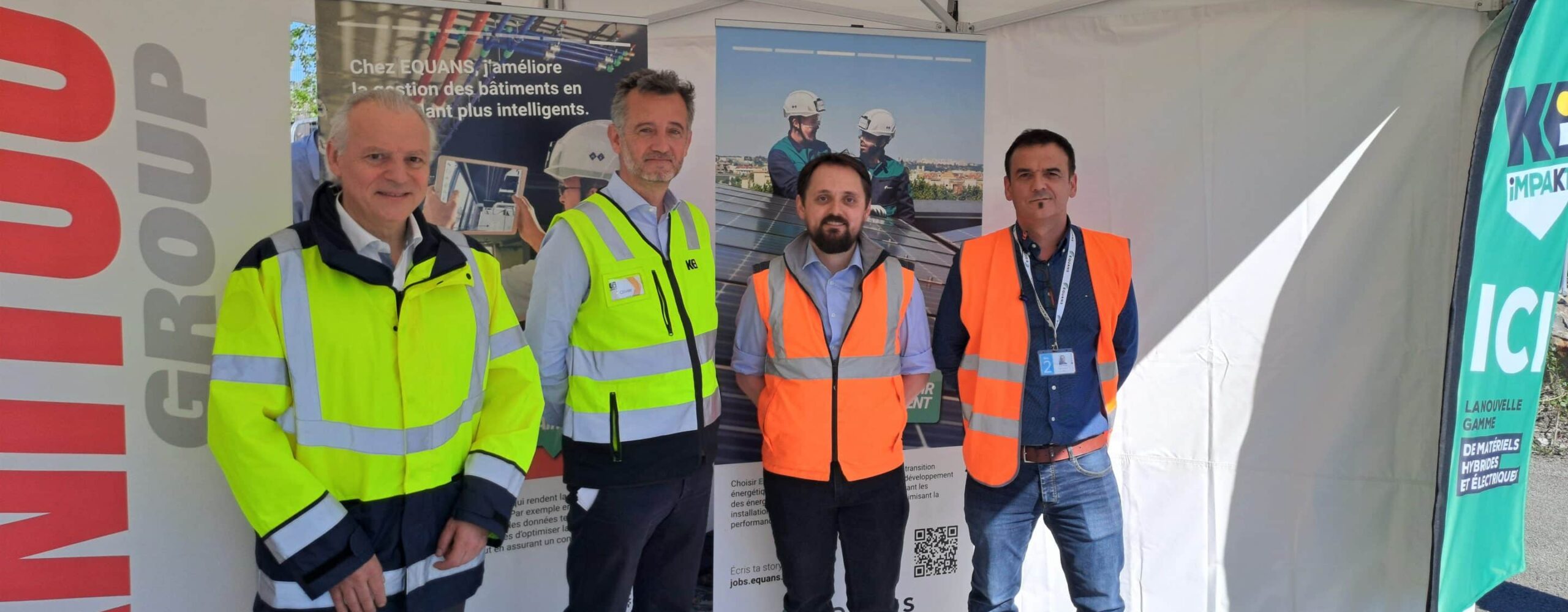 Le premier chariot télescopique rétrofité testé sur un chantier français de grande ampleur