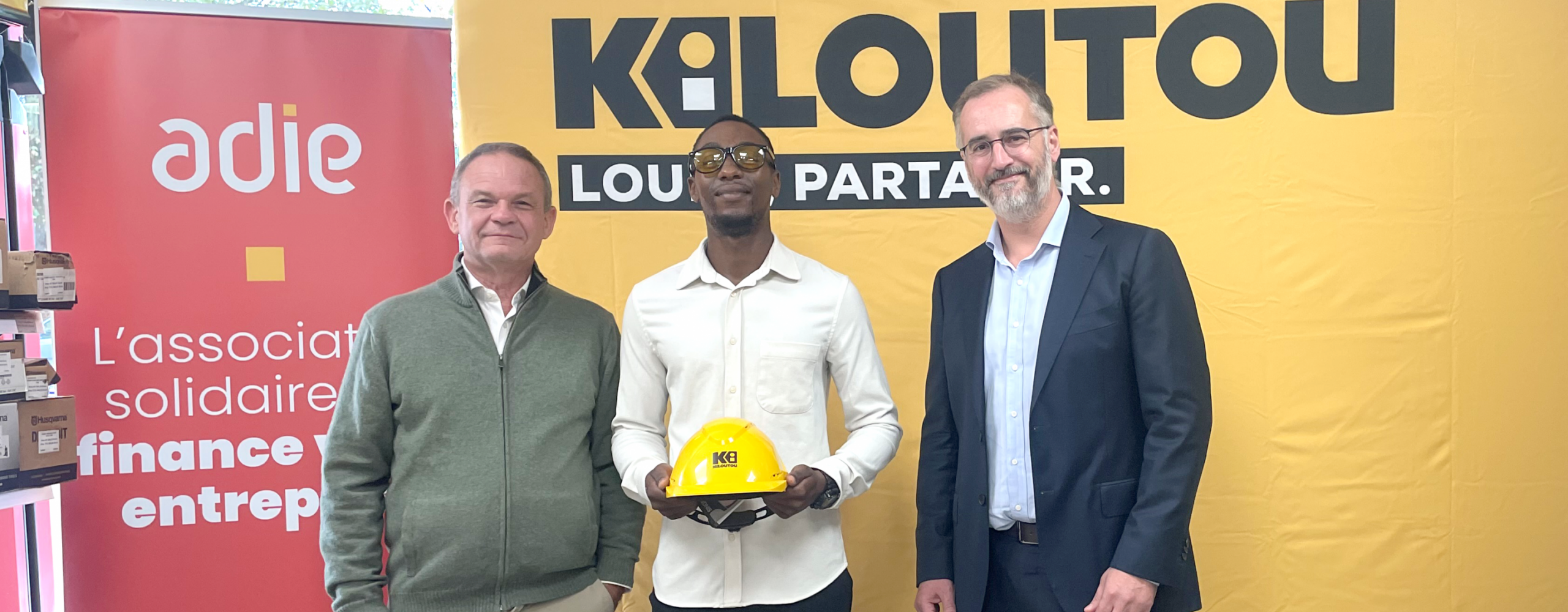 Kiloutou signs a solidarity partnership with Adie and encourages entrepreneurship