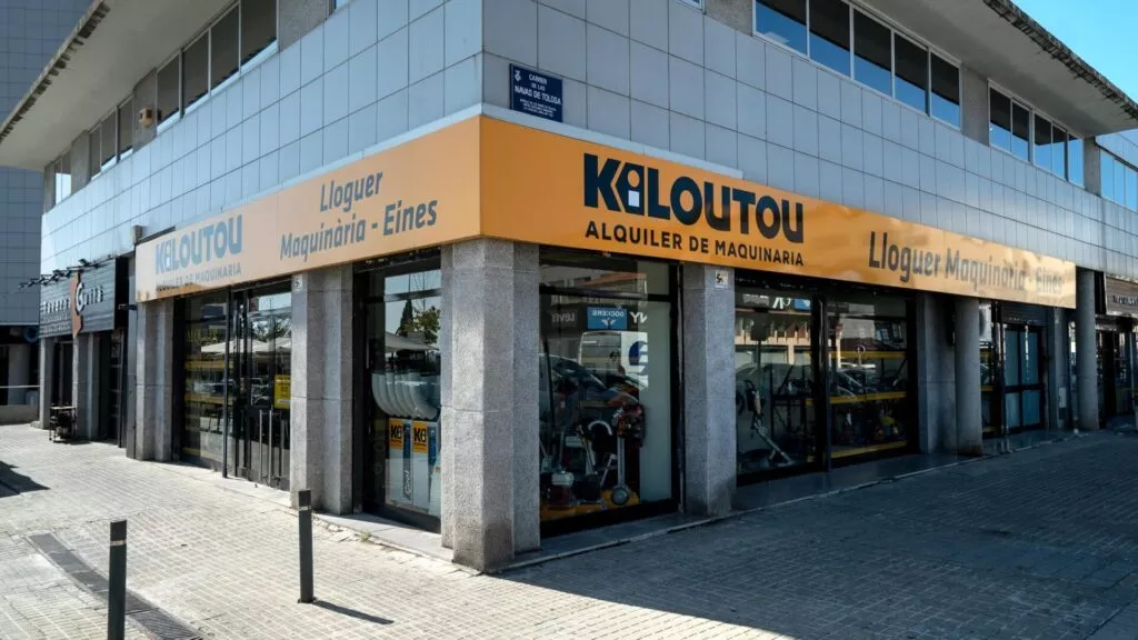 Agencia de alquiler de material de obra Kiloutou en Terrassa, Cataluña