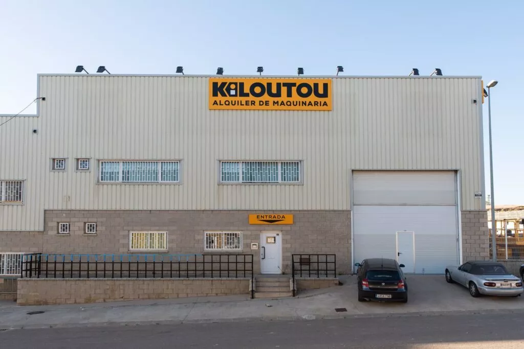 Agencia de alquiler de material de obra Kiloutou en Huesca, Aragón