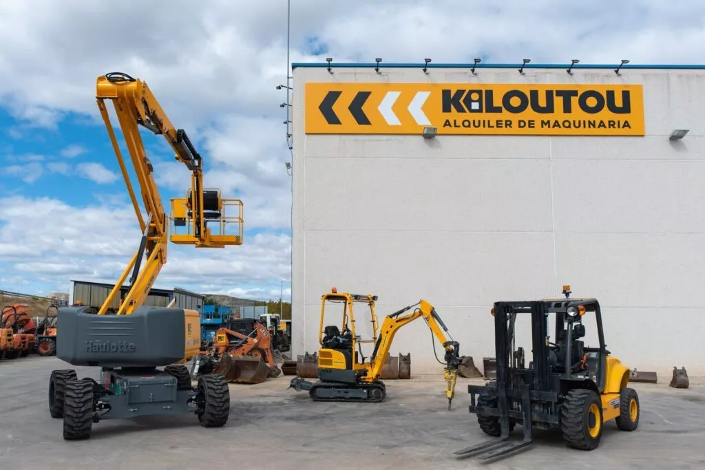 Agencia de alquiler de material de obra Kiloutou en Calatayud, Aragón