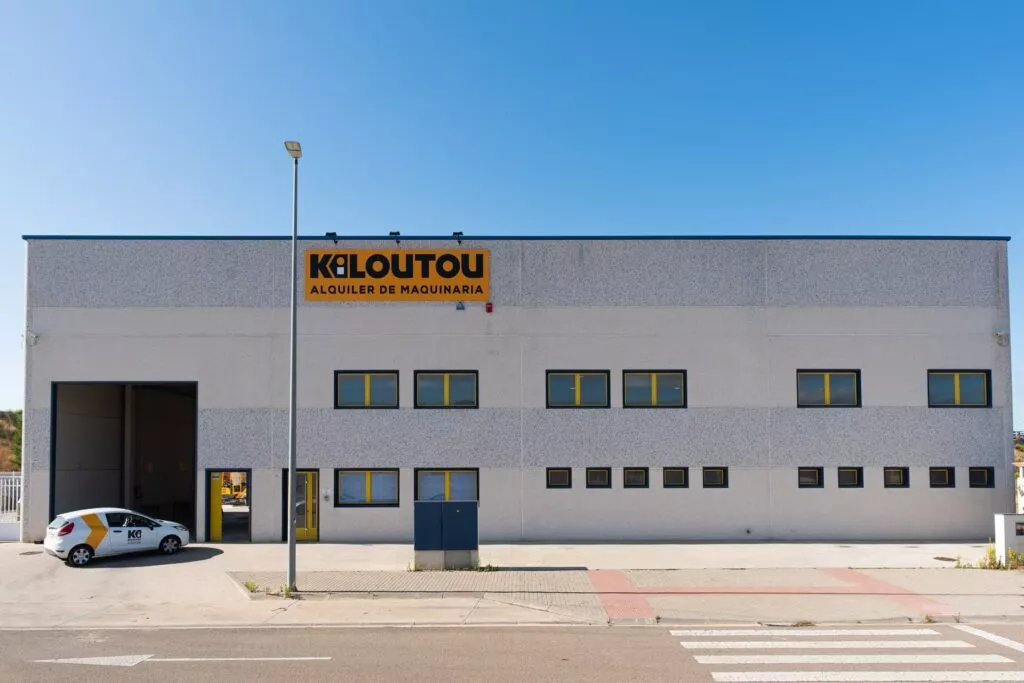 Agencia de alquiler de material de obra Kiloutou en Calatayud, Aragón