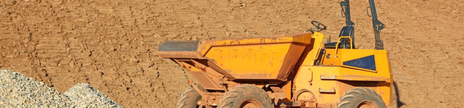 Dumper sobre orugas