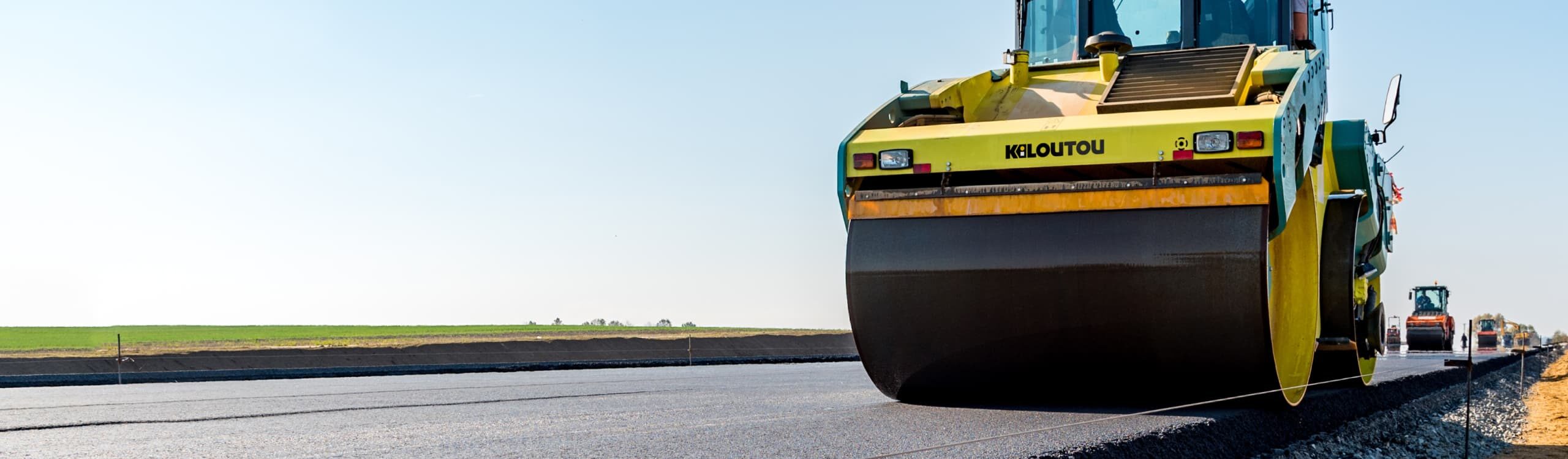 Rodillo compactador monocilíndrico