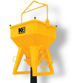 Cubo de hormigón de descarga central – 800 L