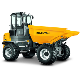 Dumper térmico descarga frontal y altura sobre ruedas – CU 9000 kg