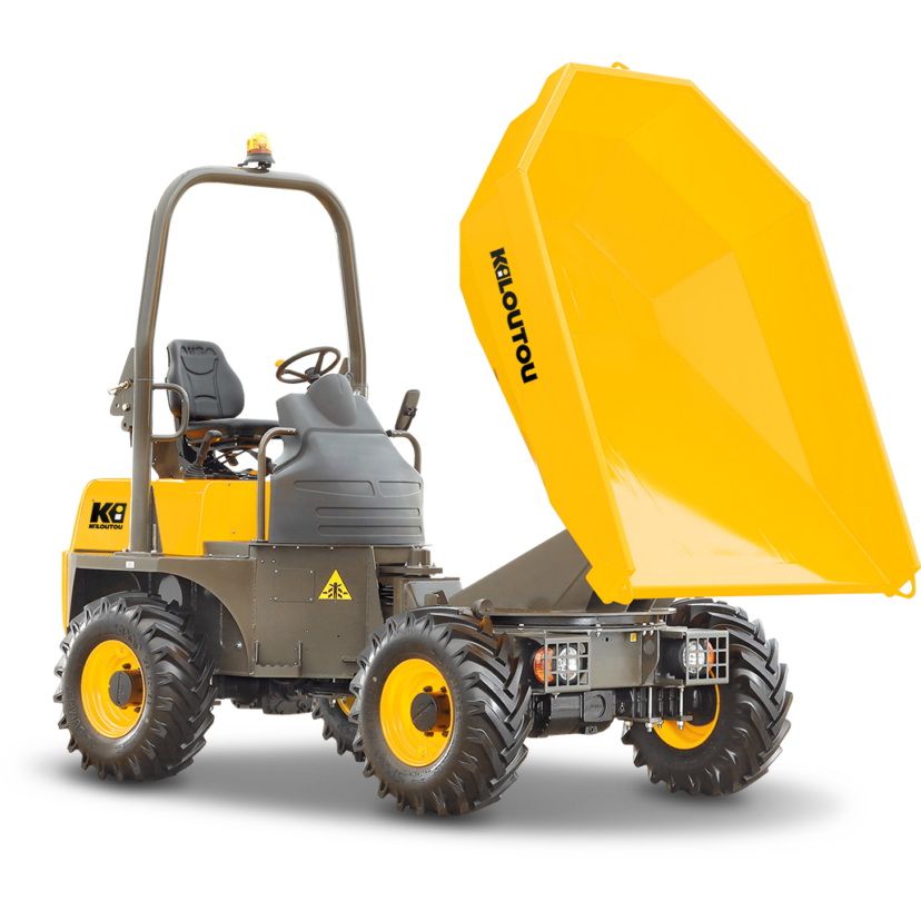 Dumper térmico descarga giratoria sobre ruedas – CU 3500 kg – Stage V