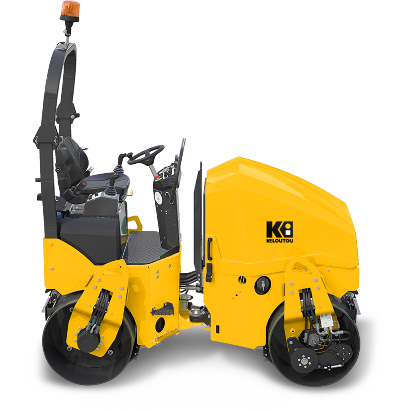 Rodillo compactador vibrante tándem – 1200 mm – Stage V