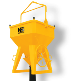 Cubo de hormigón de descarga vertical – 750 L