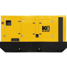 Generador eléctrico con regulación mecánica con skid – 130 kVA – 230 / 400 V