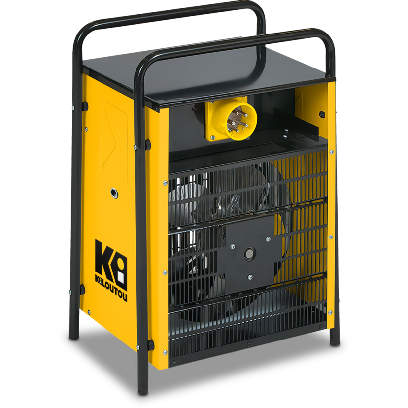 Calefactor eléctrico de aire caliente – 9 kW – 110 m³