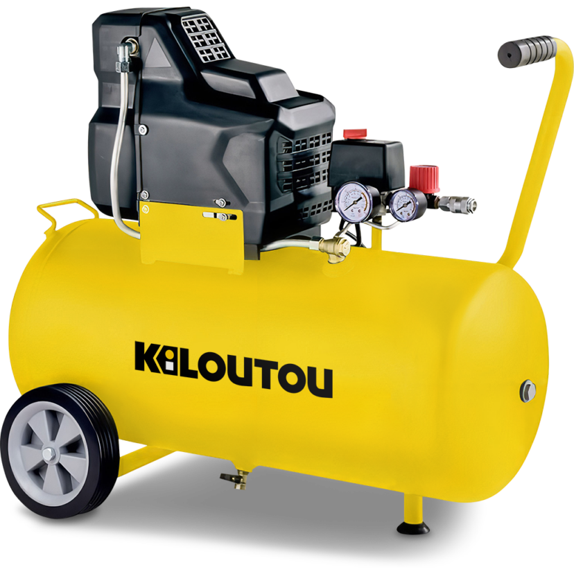 Compresor de aire eléctrico con ruedas – 7 bar – 222 L/min
