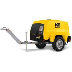 Compresor de aire diesel con remolque – 7 bar – 2000 L/min
