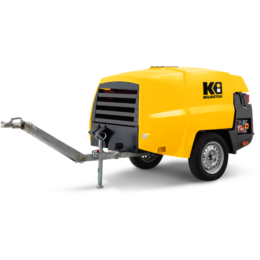 Compresor de aire diesel con remolque – 7 bar – 3500 L/min