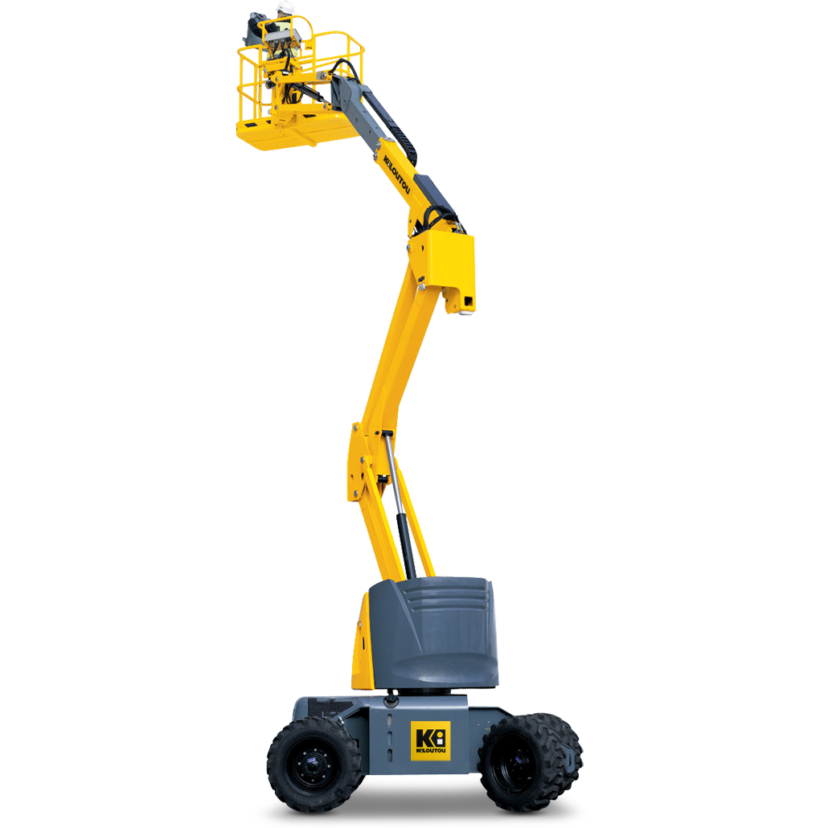 Plataforma elevadora articulada térmica todoterreno – 12,40 m – alcance max. 6,60 m