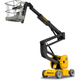Plataforma elevadora articulada eléctrica industrial – 15,00 m – alcance max. 7,60 m