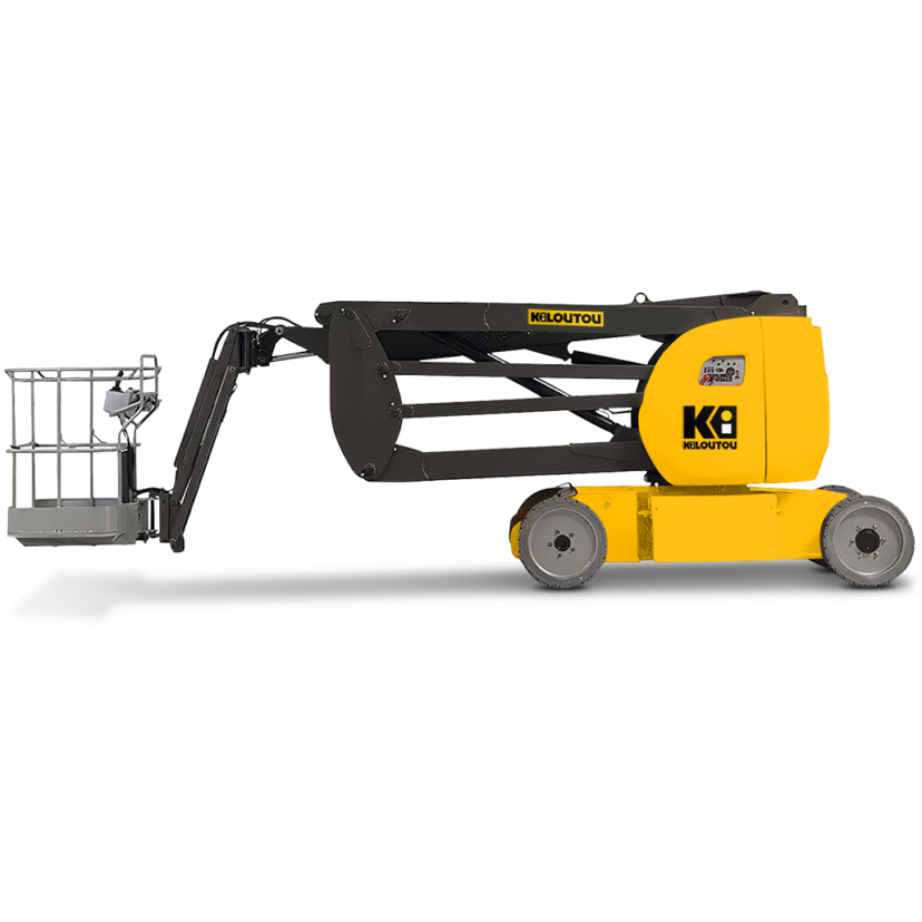 Plataforma elevadora articulada eléctrica industrial – 15,00 m – alcance max. 7,60 m