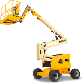 Plataforma elevadora articulada térmica todoterreno – 15,72 m – alcance max. 7,62 m