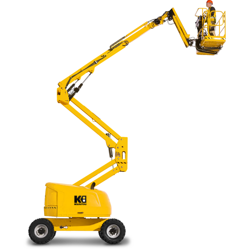 Plataforma elevadora articulada térmica todoterreno – 15,72 m – alcance max. 7,62 m
