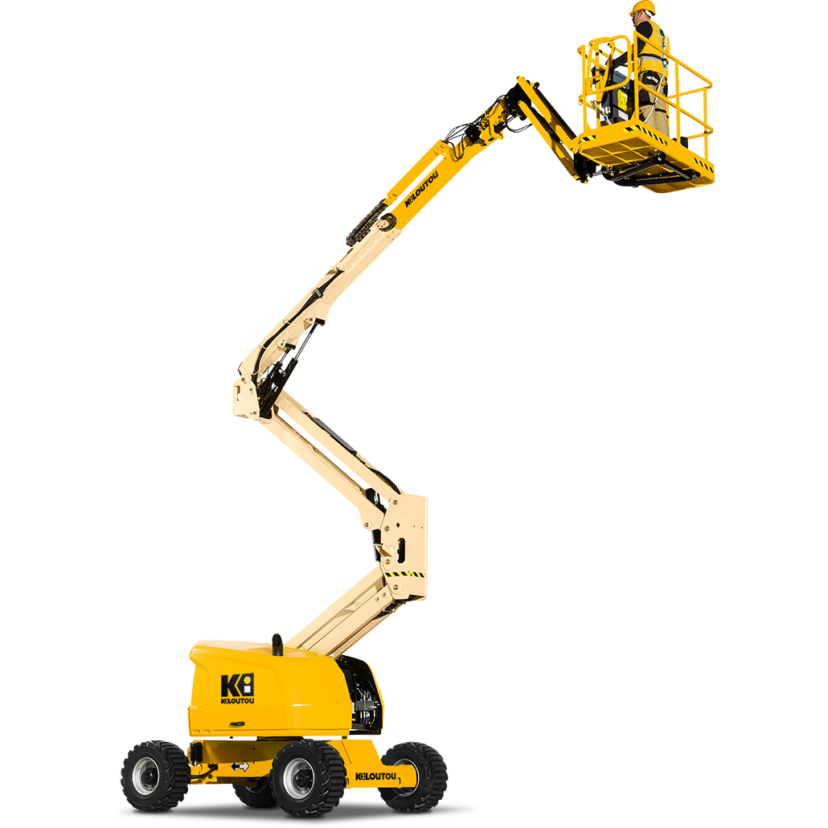 Plataforma elevadora articulada térmica todoterreno – 15,72 m – alcance max. 7,62 m