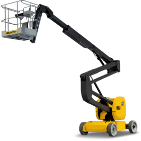 Plataforma elevadora articulada eléctrica industrial – 16,90 m – alcance max. 9,40 m