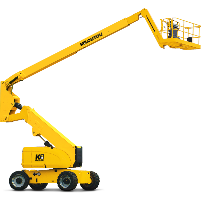 Plataforma elevadora articulada térmica todoterreno – 26,40 m – alcance max. 18,30 m