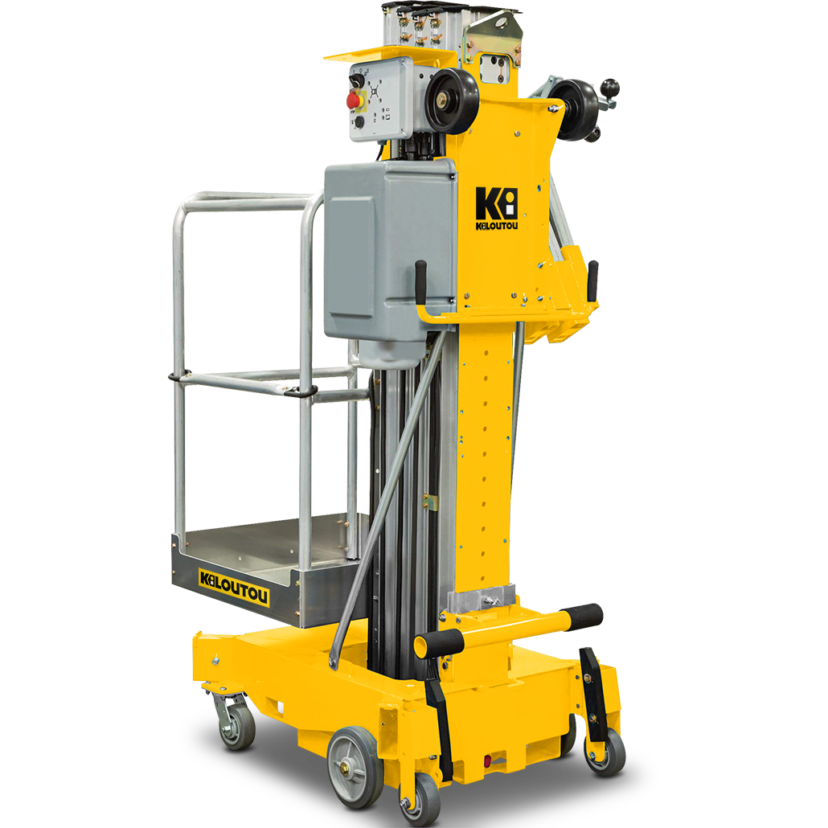 Plataforma elevadora de mástil vertical eléctrica no autopropulsada – 11,00 m
