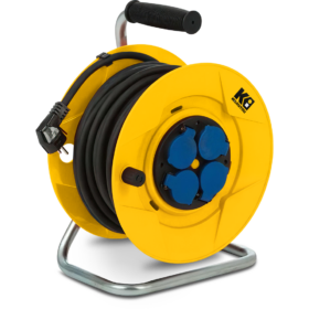Enrollacable – 25 m – 220 V – 3500 W – 4 tomas