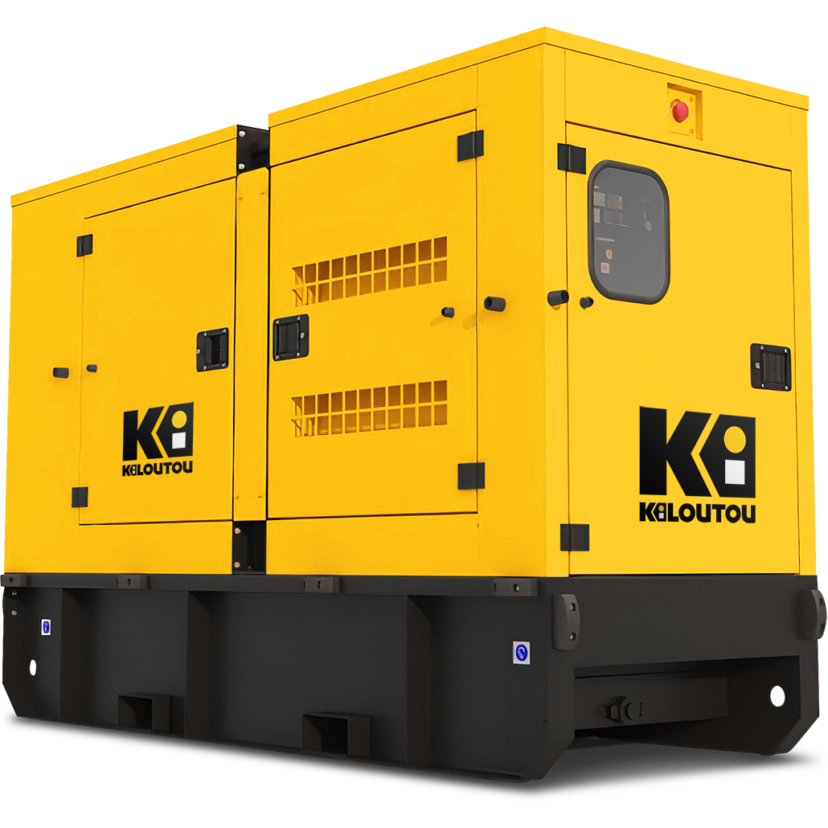 Generador eléctrico con regulación electrónica con skid – 60 kVA – 230 / 400 V