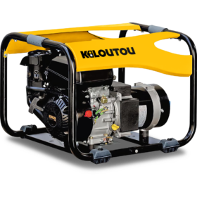 Generador eléctrico portátil con regulación mecánica con ruedas – 7 kVA – 230 / 400 V