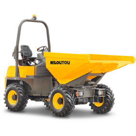 Dumper térmico descarga giratoria sobre ruedas – CU 3500 kg