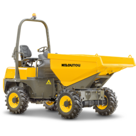 Dumper térmico descarga giratoria sobre ruedas – CU 2000 kg