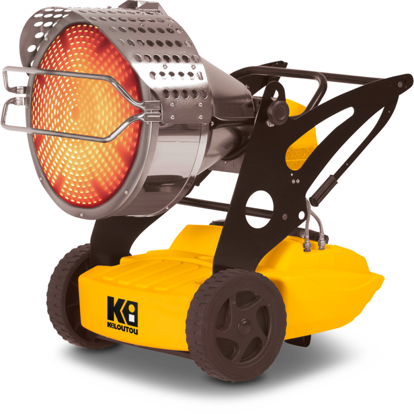 Calefactor a gasoil infrarrojo de combustión directa – 43 kW