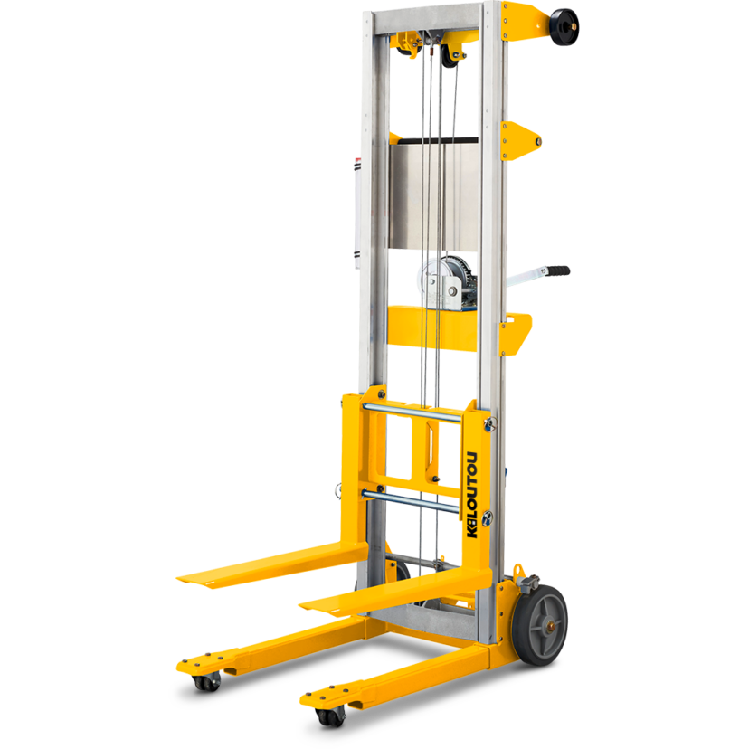 Elevador de materiales vertical manual – 3,06 m