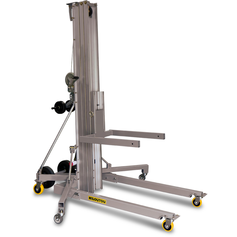 Elevador de materiales vertical manual – 7,20 m