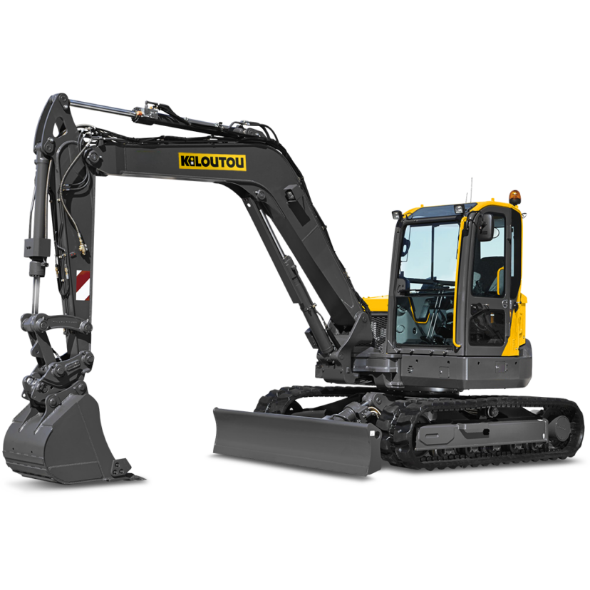 Excavadora térmica con cabina sobre orugas – 8,30 t