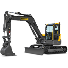 Excavadora térmica con cabina sobre orugas – 8,30 t