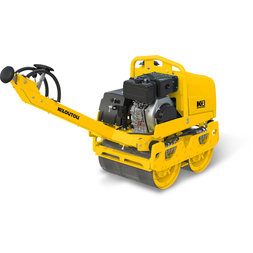 Rodillo compactador vibrante doble tambor – 650 mm