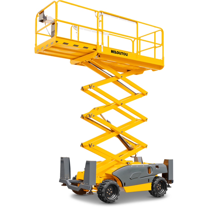 Plataforma elevadora de tijera térmica todoterreno – 10,28 m – 3 personas