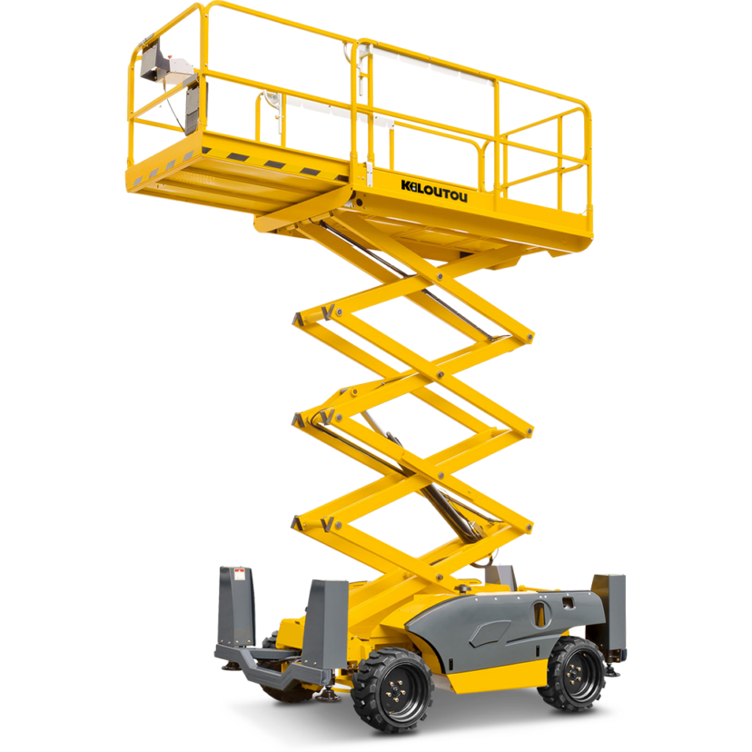 Plataforma elevadora de tijera térmica todoterreno – 12,06 m – 3 personas