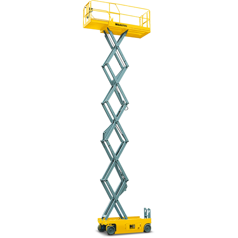 Plataforma elevadora de tijera eléctrica industrial – 11,75 m – 2 personas