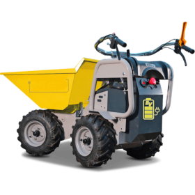 Mini-dumper térmico sobre ruedas – CU 300 kg